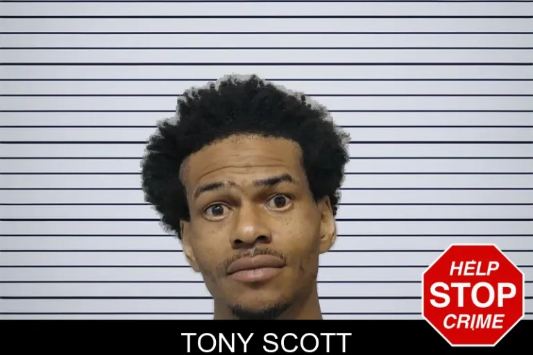 Tony Scott mugshot – Bibb County , Georgia Tony Scott