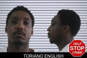 Toriano English mugshot