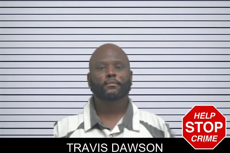 Travis Dawson mugshot
