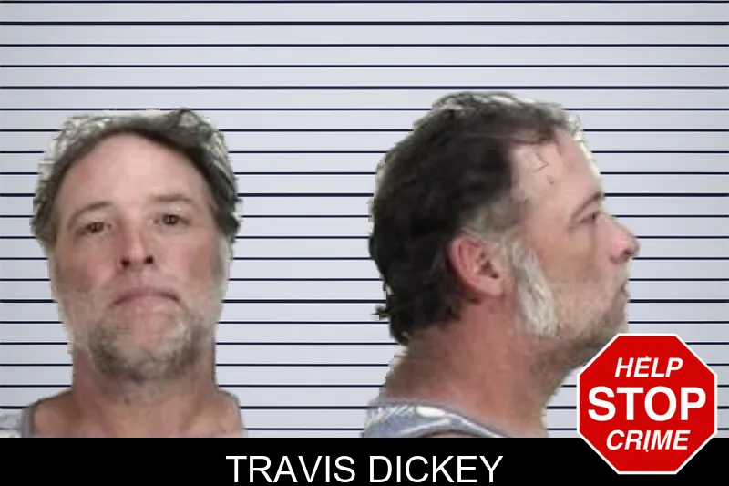 Travis Dickey mugshot