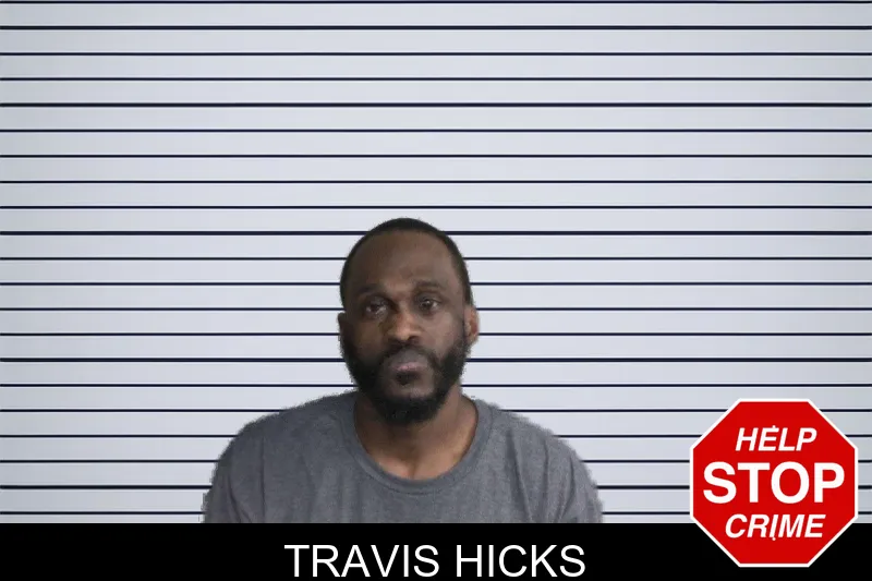 Travis Hicks mugshot