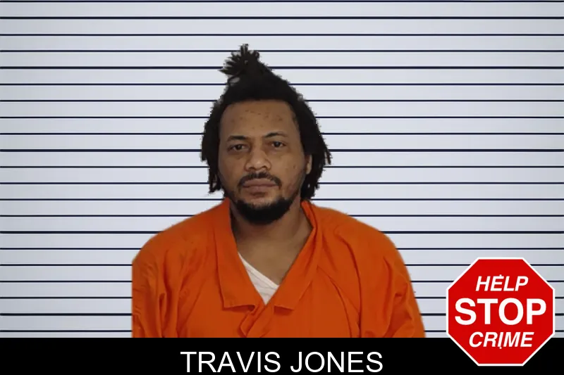 Travis Jones mugshot