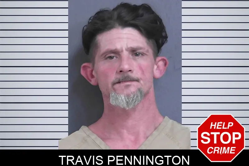 Travis Pennington mugshot