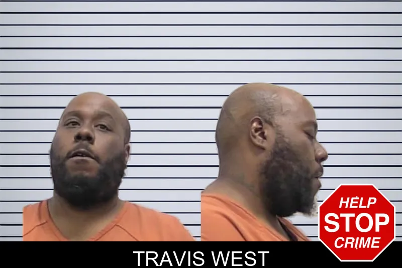 Travis West mugshot