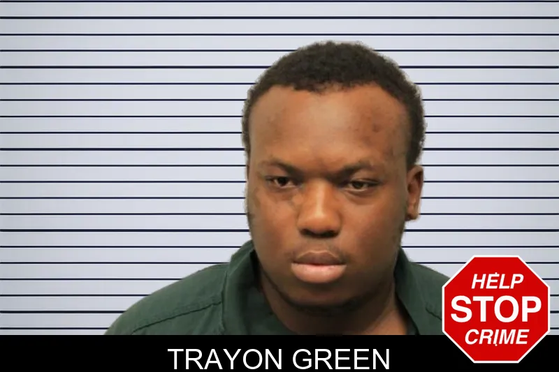 Trayon Green mugshot