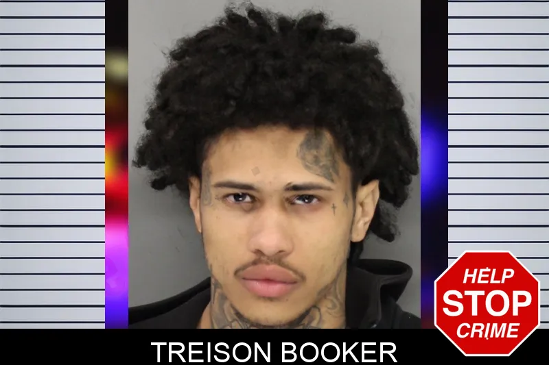 Treison Booker mugshot