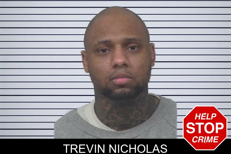 Trevin Nicholas mugshot