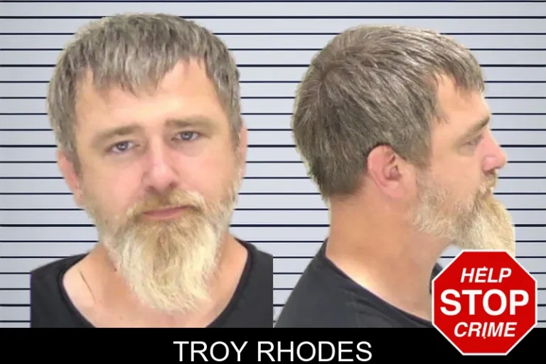 Troy Rhodes mugshot – Peach County , Georgia Troy Rhodes