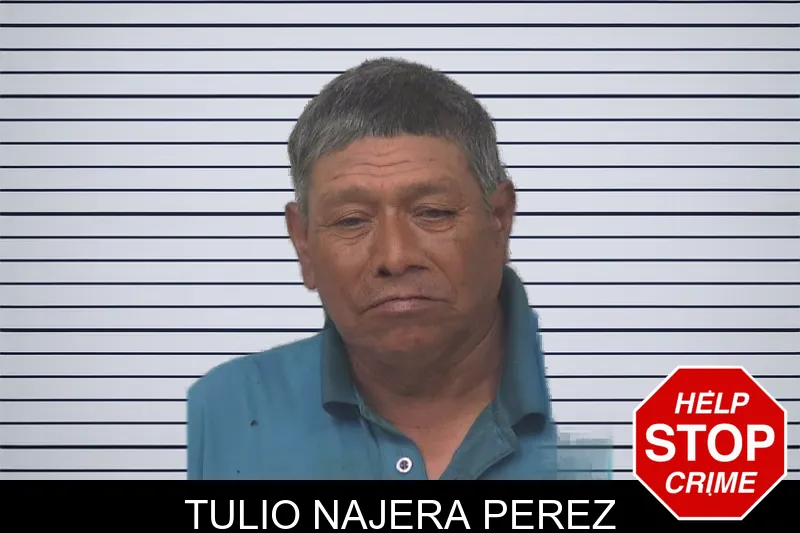 Tulio Najera Perez mugshot