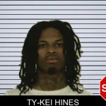Ty-Kei Hines mugshot