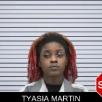 Tyasia Martin mugshot
