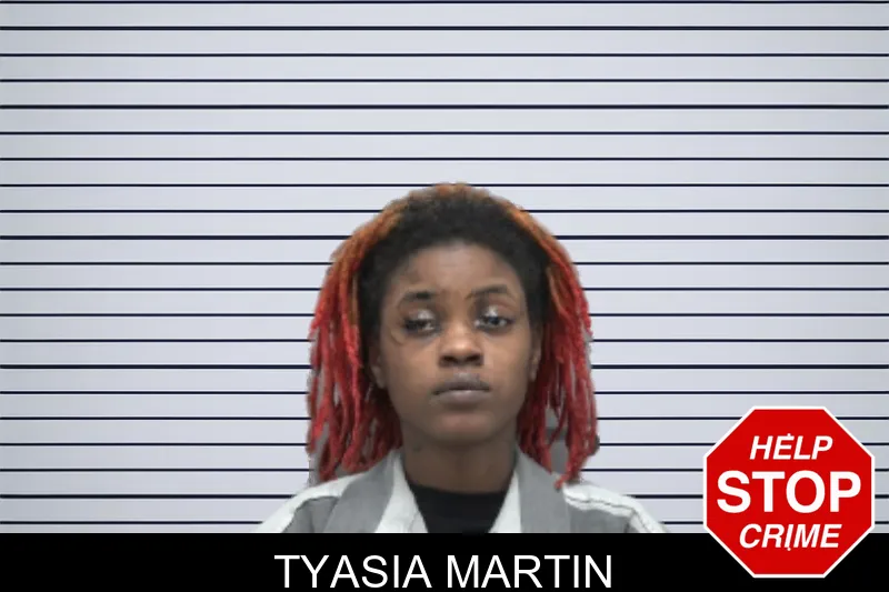 Tyasia Martin mugshot