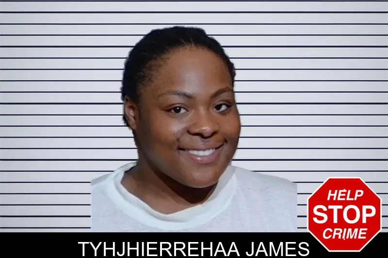 Tyhjhierrehaa James mugshot