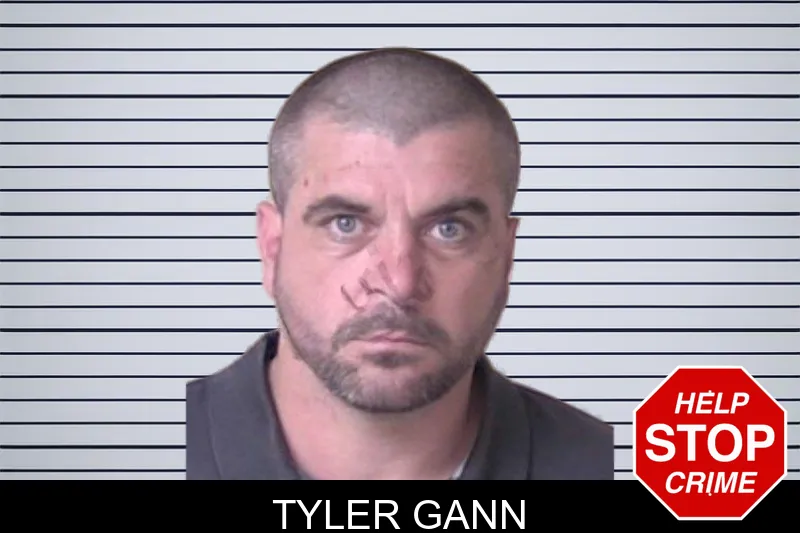 Tyler Gann mugshot