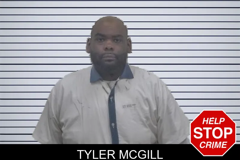 Tyler McGill mugshot