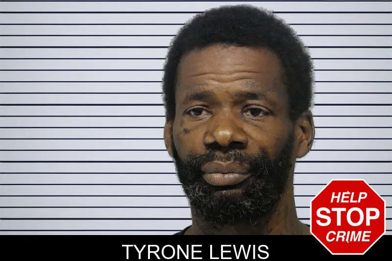 Tyrone Lewis mugshot
