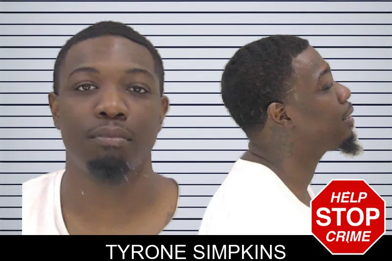 Tyrone Simpkins mugshot