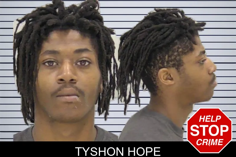 Tyshon Hope mugshot