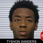 Tyshon Sanders mugshot