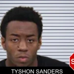 Tyshon Sanders mugshot