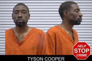 Tyson Cooper mugshot