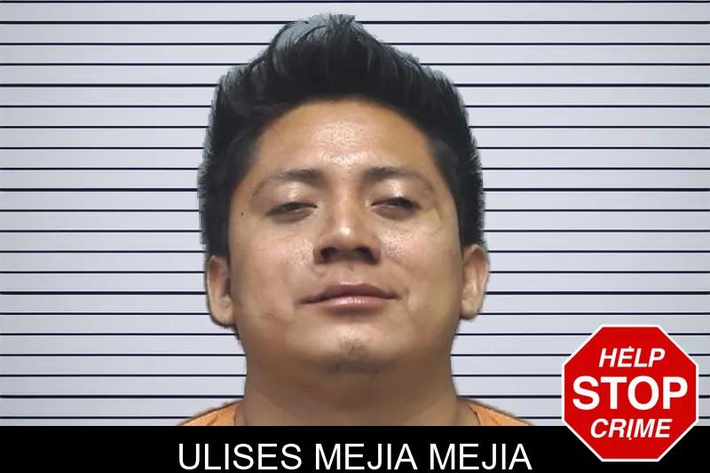 Ulises Mejia Mejia mugshot