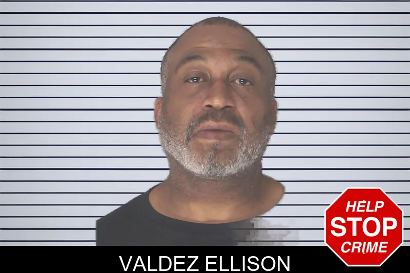 Valdez Ellison mugshot