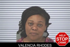 Valencia Rhodes mugshot