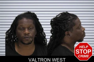 Valtron West mugshot