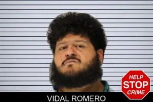 Vidal Romero mugshot