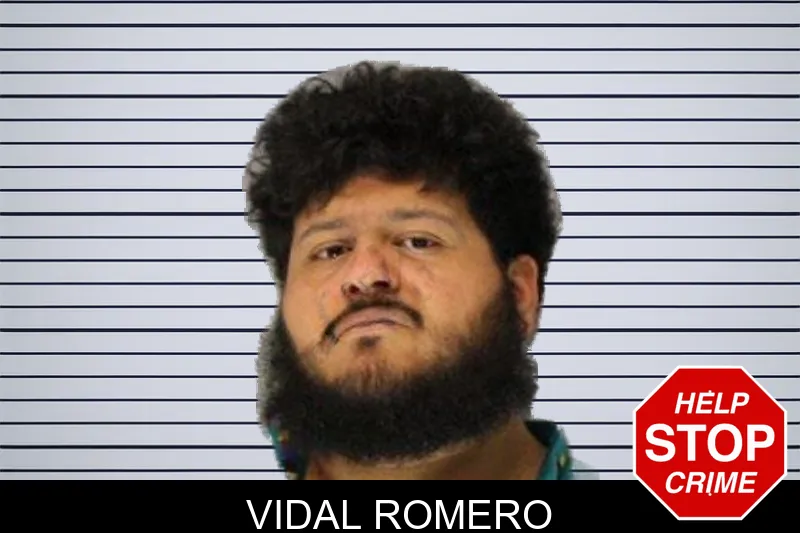 Vidal Romero mugshot