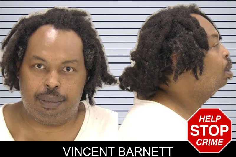 Vincent Barnett mugshot
