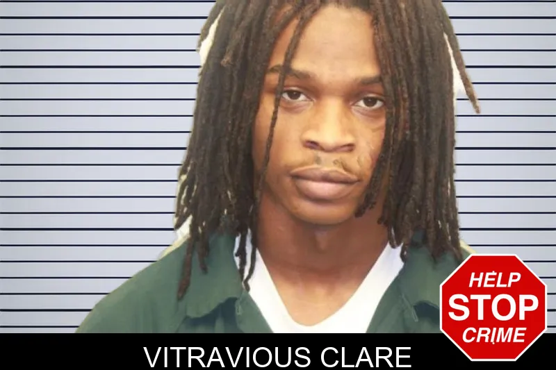 Vitravious Clare mugshot