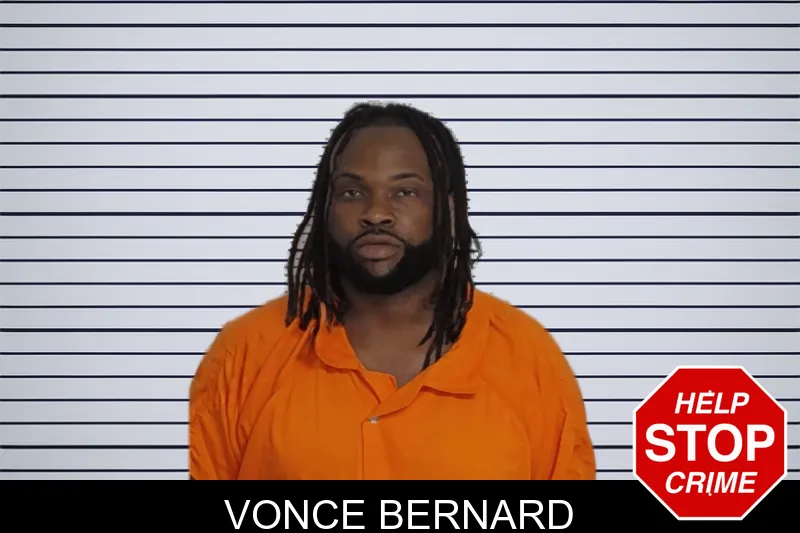 Vonce Bernard mugshot