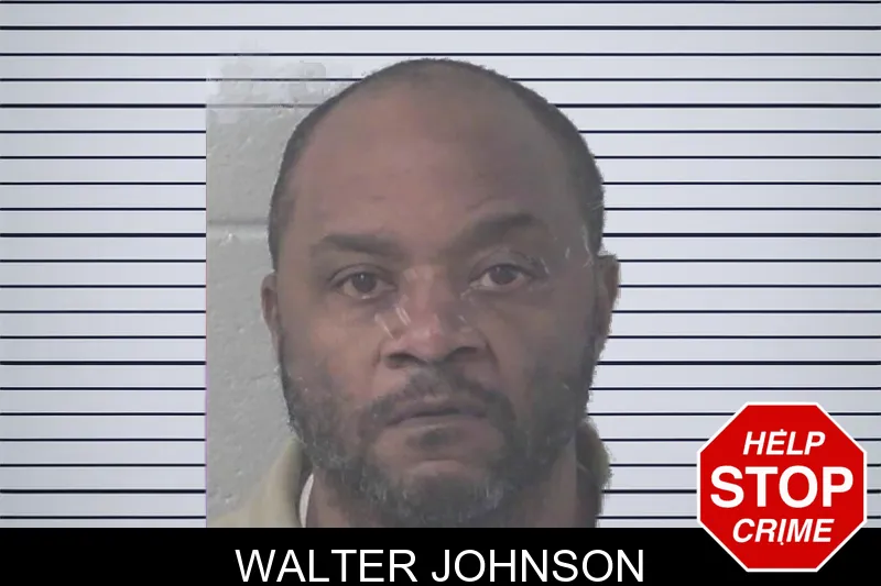 Walter Johnson mugshot