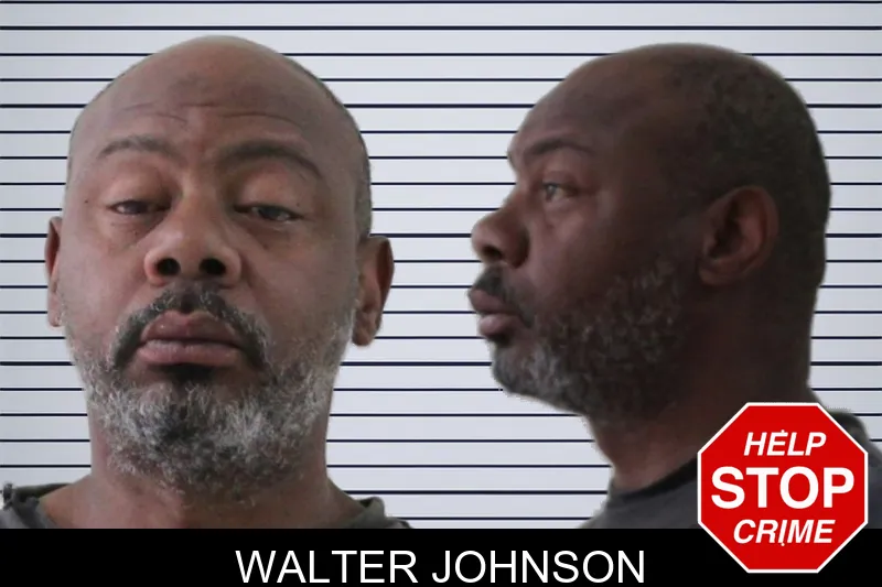 Walter Johnson mugshot
