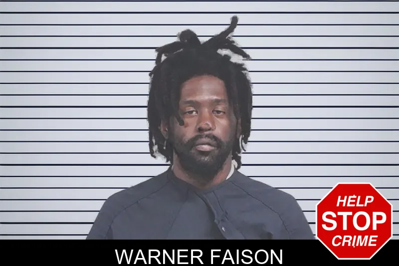 Warner Faison mugshot