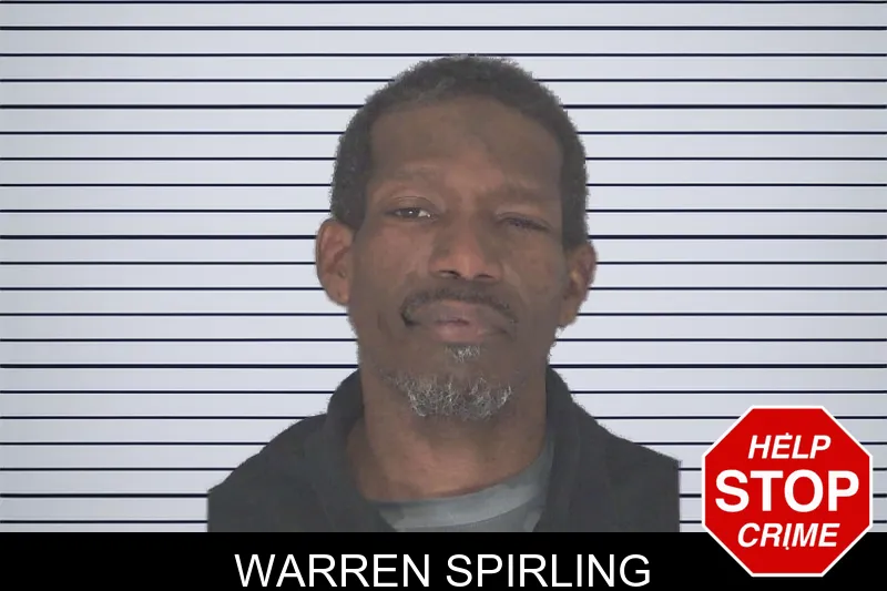 Warren Spirling mugshot