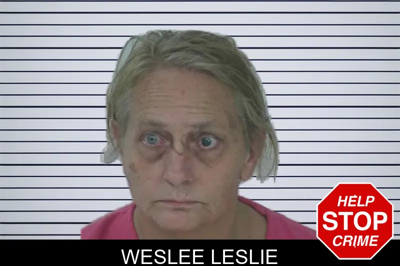 Weslee Leslie mugshot