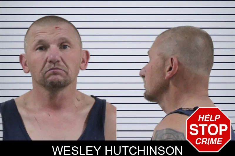 Wesley Hutchinson mugshot
