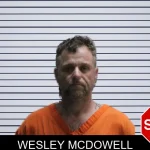 Wesley McDowell mugshot