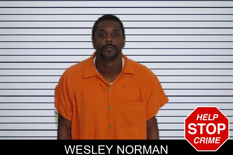 Wesley Norman mugshot