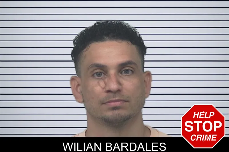 Wilian Bardales mugshot