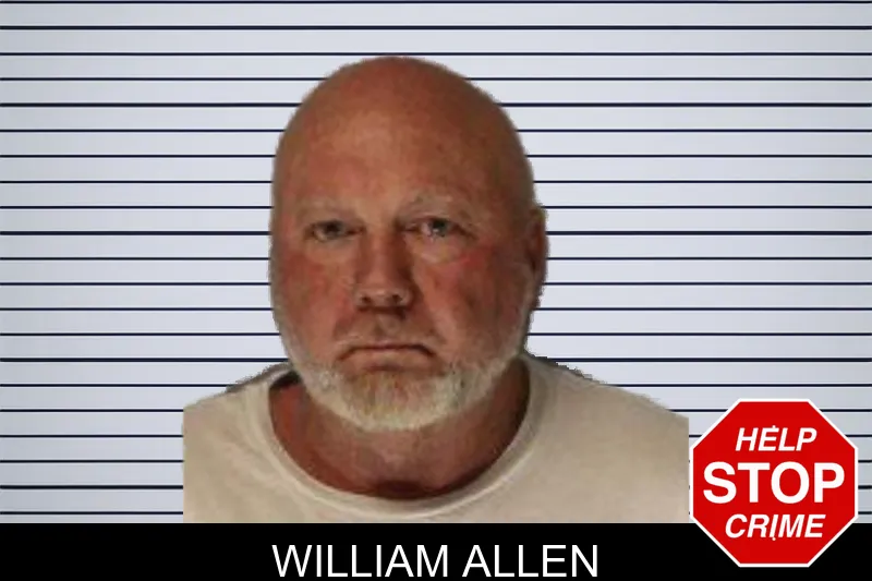 William Allen mugshot