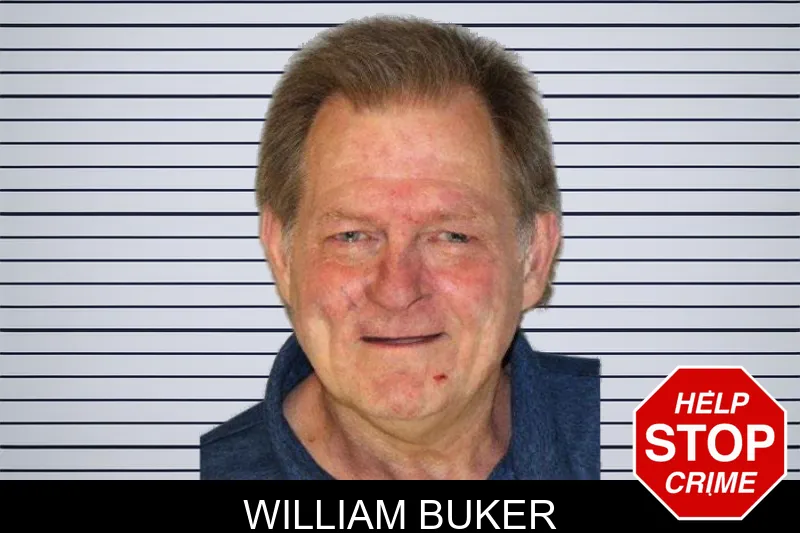 William Buker mugshot