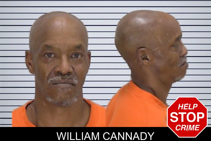 William Cannady mugshot