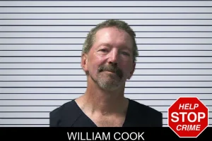 William Cook mugshot