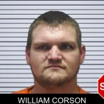 William Corson mugshot