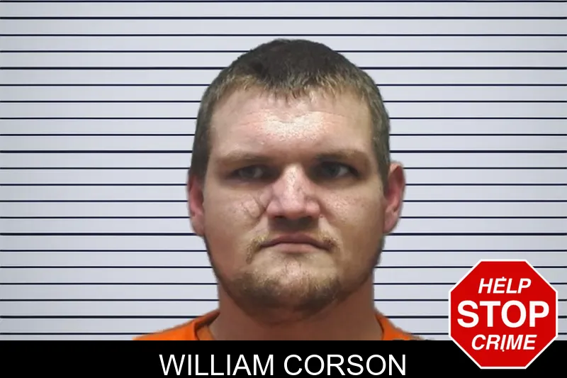 William Corson mugshot