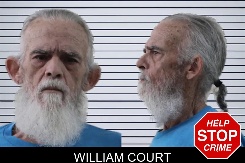 William Court mugshot